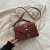 Vintage Brown Crocodile Pattern Messenger Bag Retro Handbag With Gold Hardware For Women Daily Commute Fashi Purse