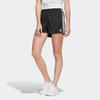 Adidas Originals Hot Girl Series 3 Stripes Shorts Small Logo Women Shorts Black FM2610