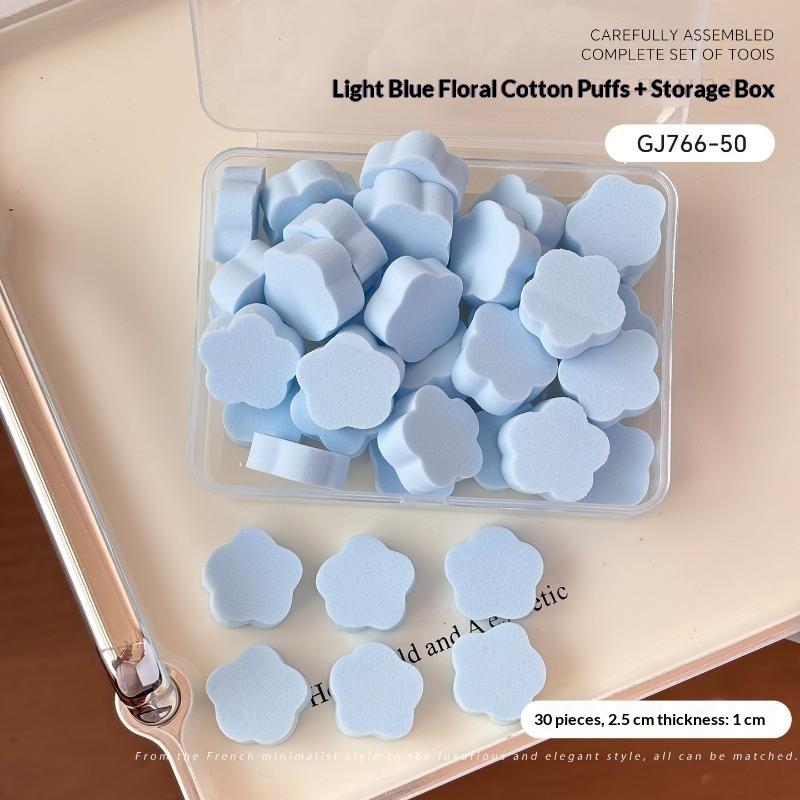 30/50Pcs Manicure Tool Nail Art Sponge Set With Grabbing Pen For Diy Nail Art Gel Polish Brush Glitter Powder Manicure Accessory