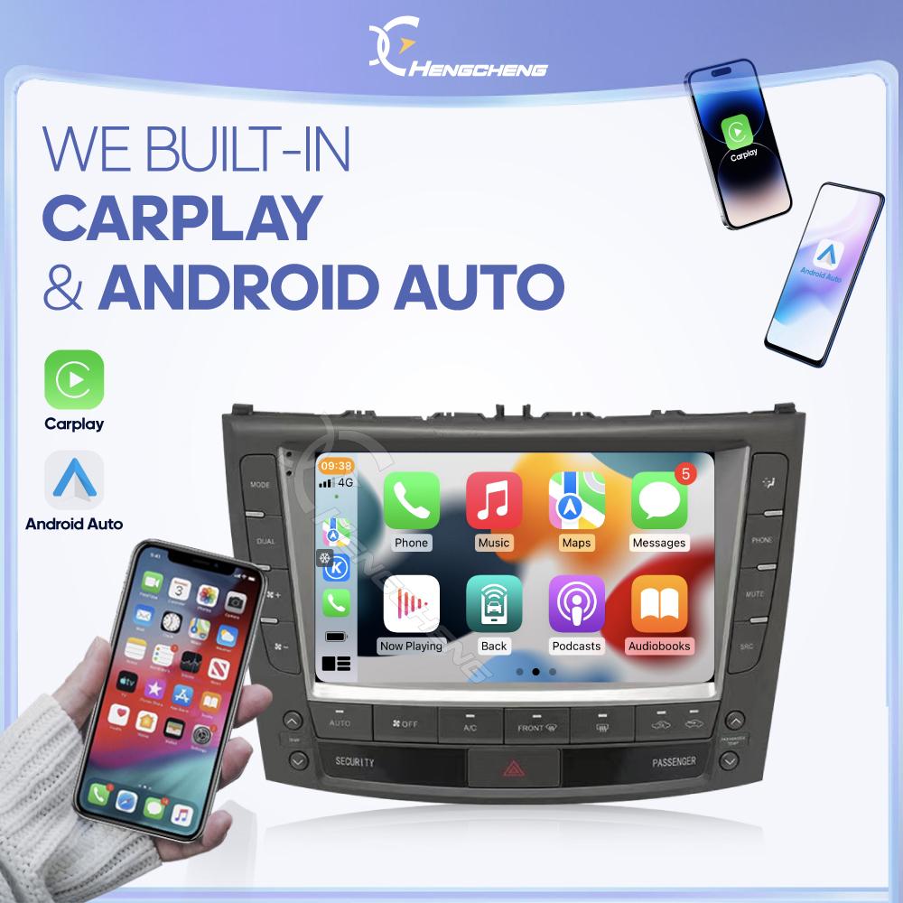 Android13 For Lexus IS200 IS250 IS300 IS300C 2006-2012 Car Multimedia Player GPS Navigation 8Core 8+128G Carplay 4G DVD DSP WIFI