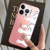 Case for iPhone 17 Pro Max XS 15 Plus 13 Pro 16 12 Air 14 11 XR Back Phone Cover Cute Duck