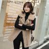 Lamb wool vest women's autumn and winter new Korean version loose thickened fur integrated vest vest vest jacket