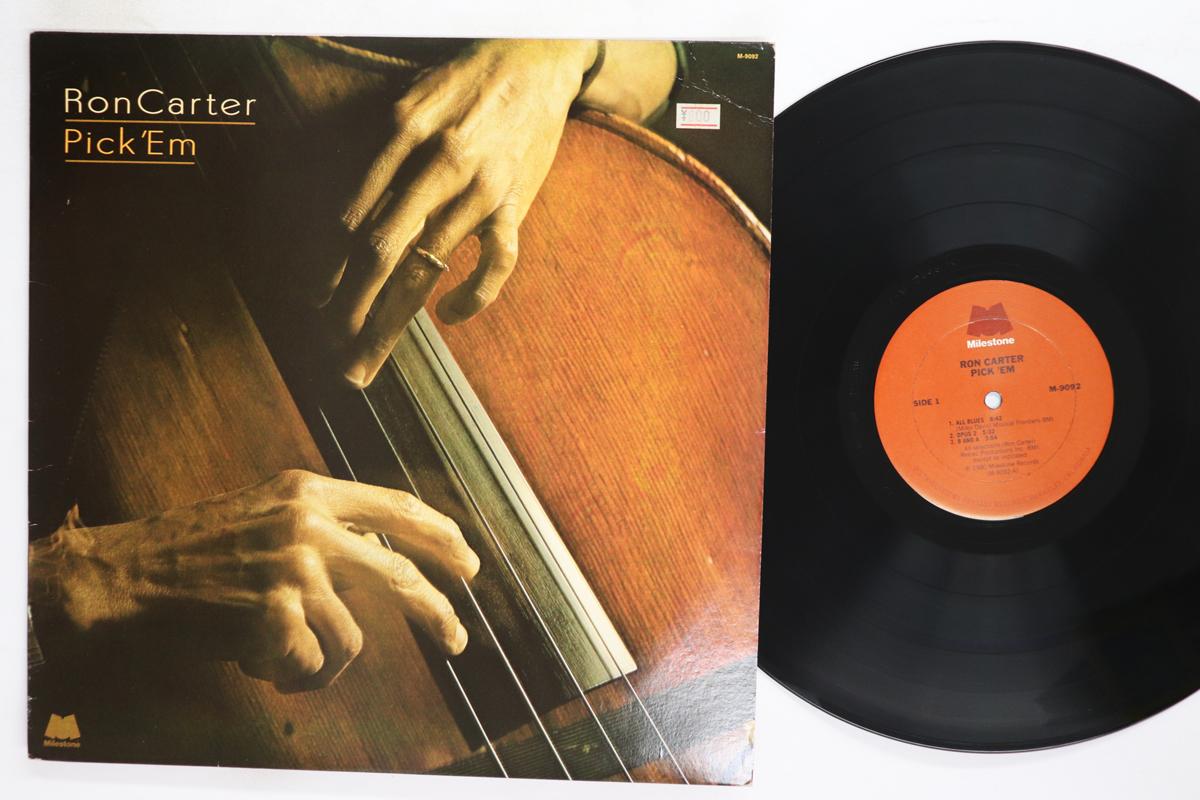 

LP Record RON CARTER Pick Em M9092 Milestone 1980 US Jazz Used