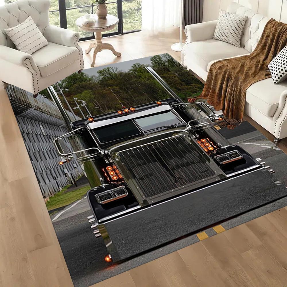 Kw Schwertransporter Fußmatte Büro Teppich Design Für Spielzimmer Schlafzimmer Balkon Esszimmer Rutschfester Teppich Büro Heimdeko Perfektes Geschenk Für FrauenMänner