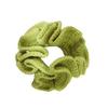 Colorful Knit Hair Scrunchies With Color Contrast Details Soft Hair Tie Elastic Bands Accesories For Women And Girls