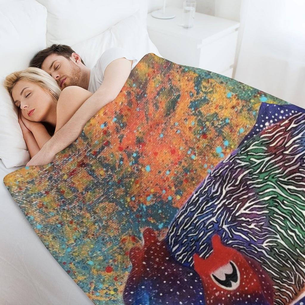 Let's Cuttle Throw Blanket Bed covers Blankets Sofas Of Decoration bed plaid valentine gift ideas Blankets