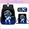 Mochila Astro Bot para Estudante Conjunto de Três Peças Com Tecido Oxford Respirável Para Crianças
