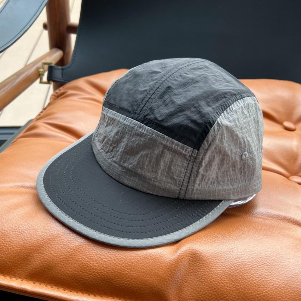 Japanese Style Sunshade Cap 5-Panel Snapback Hats Casual Sun Visor Cap  Unisex