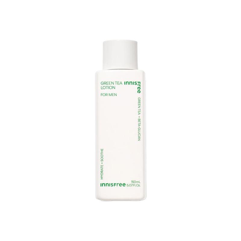 Innisfree Lotion Refreshing and Hydrating Green Tea Soothing Moisturizing Lotion-150ml зелёный