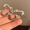 Y2K Vintage Metal Hollow Butterfly Hair Clip Sweet Versatile Bangs Clip Fashion Hairpin for Women Girls Hair Accessories