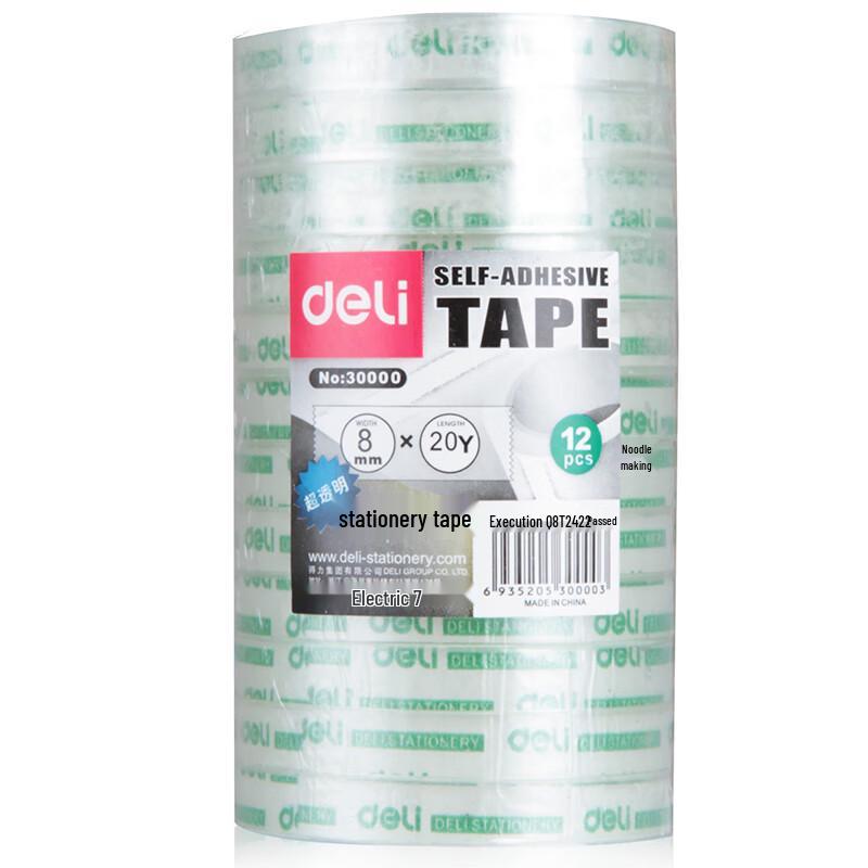 Deli Transparent Stationery Tape