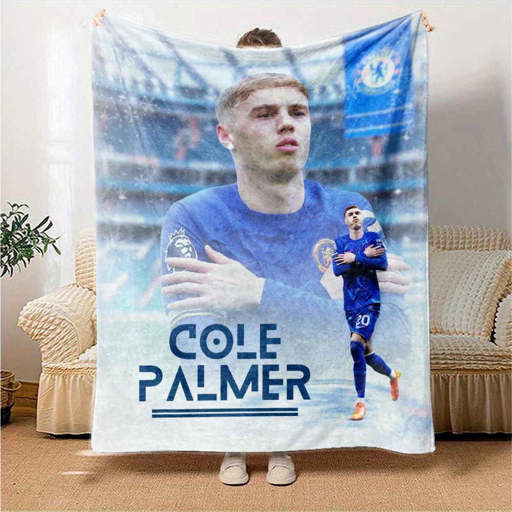 Chelsea Fc Football Player Blanket Ultrasoft Suitable For Office Picnics Chair Four Seasons Universal Digital Print