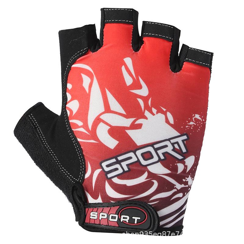 Half finger breathable non-slip ultra-thin cycling gloves