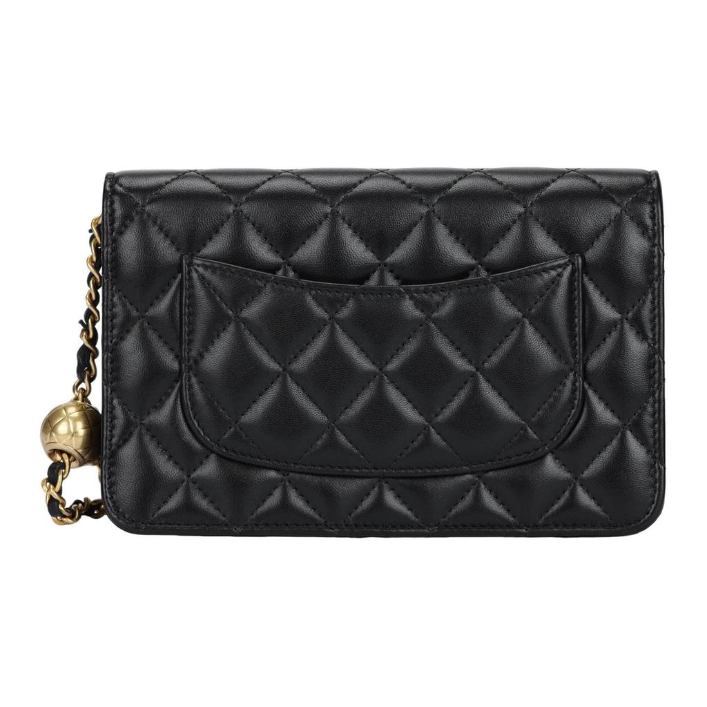 Chanel Classic Wallet On Chain Lambskin Black AP1450-B02991-94305