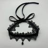 Elegant Black Lace Bowkot Choker Necklace Gothic Collar Necklace Vintage Choker Short Necklace Valentine's Day Gifts Jewelry