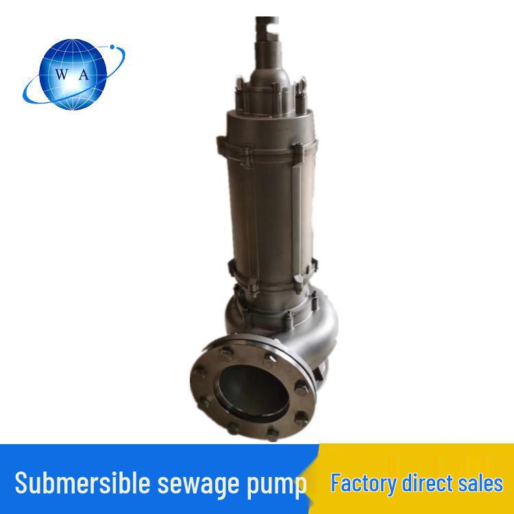 WQ Submersible Sewage Pump with Cutter for Household and Septic Use