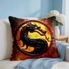 MMortal KKombat Game Cushion Cover Square Pillow Bedroom Sofa Leisure Comfort Living Room Home Decoration X