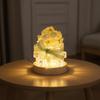 Creative LED Ice Cube Night Light Handmade Simulated Flowers Light  Home Decor