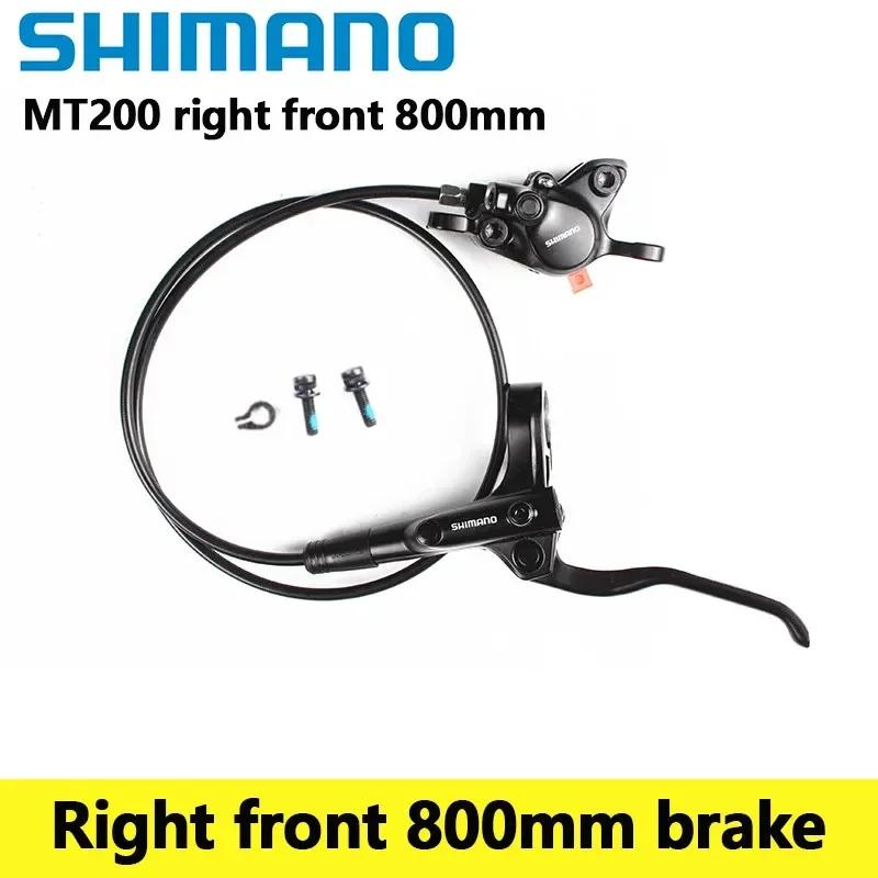 Shimano BR MT200 Einseitige Hydraulische Scheibenbremse Für Mountainbike 800mm 850mm 1400mm 1450mm 1500mm 1550mm Fahrradbremse