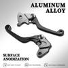 Dirt Bike Clutch Brake Lever,CNC Billet Pivot Foldable Levers for TW200/TW225 01-23/XT250 08-23/SEROW 225/250 86-20/WR250R 08-20/WR250X 08-17/XT250X