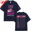 Tour 2026 Album Ed Sheeran Loop Australia Tour Merch T Shirts Fans Gifts Unisexs Unisex Fashion Hip Hop Tees Cotton Oversized Tops