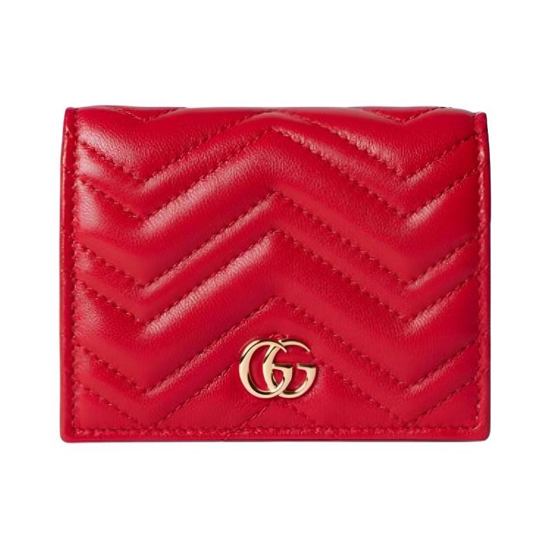 Gucci GG Marmont Quilted V-shaped Gold