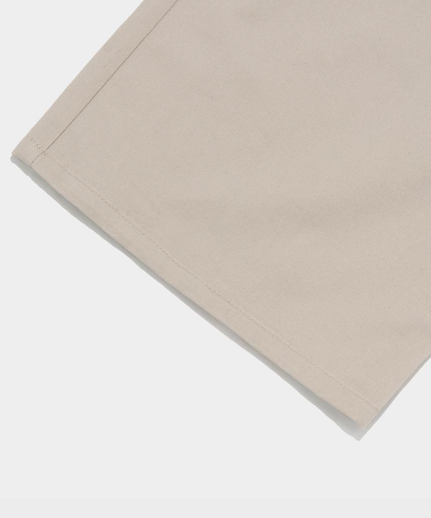 CARGOBROS FOR WOMAN Relaxed Cotton Twill Pants (Beige)