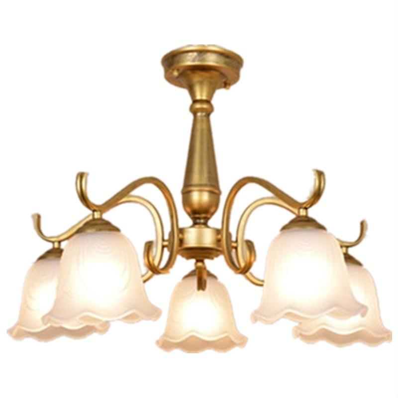 Iron Art Paint Retro Chandeliers Living Room Dining Room Study Chandeliers