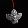 Retro Tibetan Golden-Winged Peng Bird Necklace Pendant - Unisex Charm Accessory