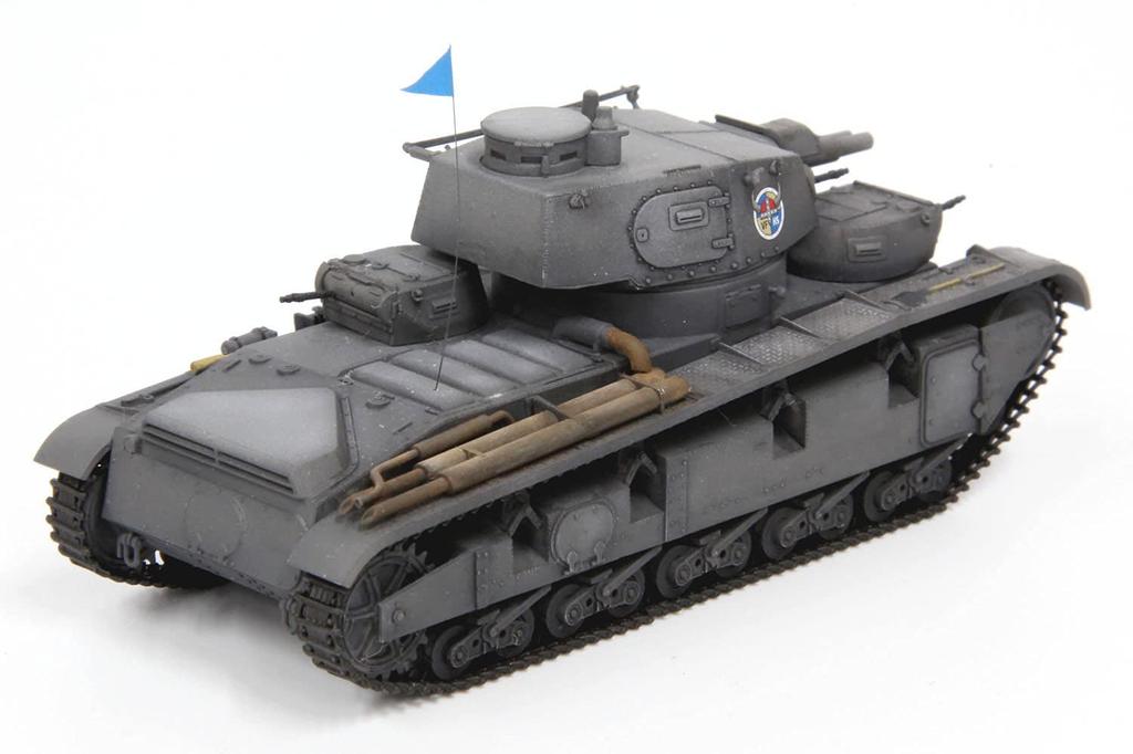 PLATZ Girls Panzer Final Chapter NbFz Viking Fisheries High School Scale Plastic Model & 1/72 GP72-24