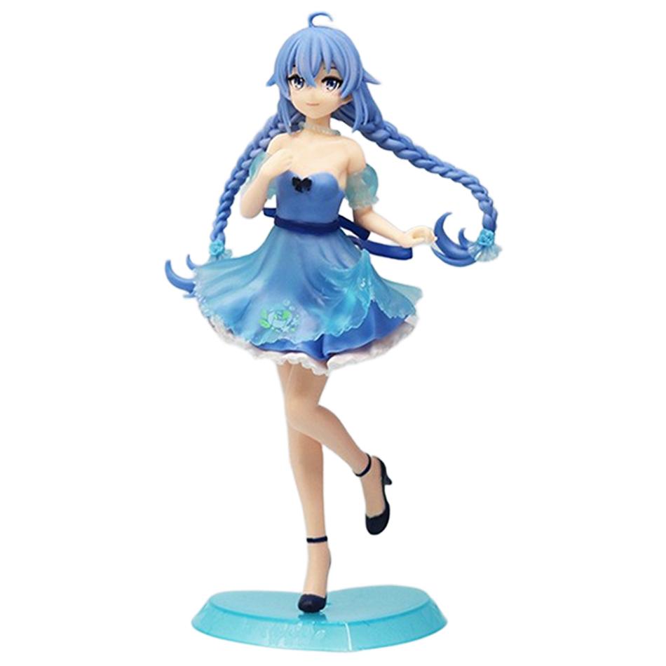 25cm Magician Roxy Migurdia Action Figure Mushoku Tensei Jobless Reincarnation Anime Collection Model Doll Toys PVC Poseable Articulated Scale