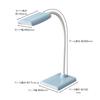 OHM Electric LED Desk Lamp, Blue, DS-LS16P-A, 06-3823