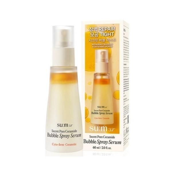 su:m37 ° Secret Pore Ceramide Bubble Oil Essence Mist, 60ml