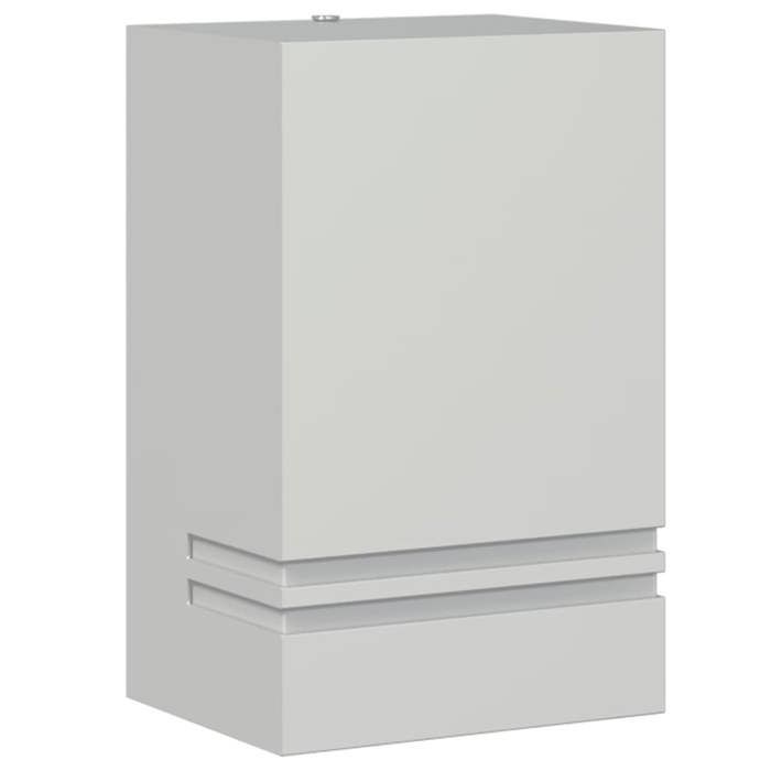 VidaXL Outdoor Wall Light Silver Stainless Steel, Outdoor Wall Lighting, Garden Wall Lamp, Wall Sconce 4006326