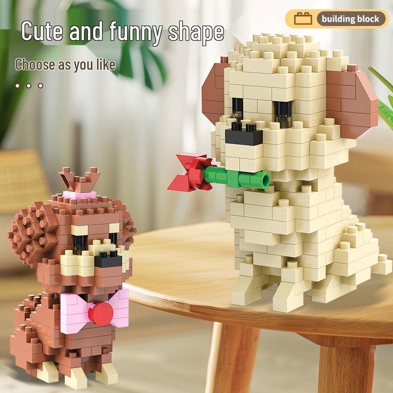 JIHUI Yigao M3088 Puppy Series Kids' Educational Building Block Toy