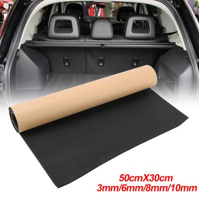 Interior Accessories Heat Closed Cell Foam 50x30cm 3/6/8/10mm Thickness Car Truck Sound Insulation Cotton Car Sound Proofing Deadening Mat Anti-noise