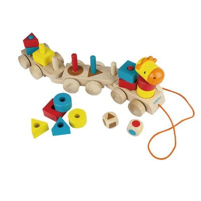 Tren con forma de Chik-chik-pok de Belladuck, colores variados, 1 juego, productos coreanos para bebés