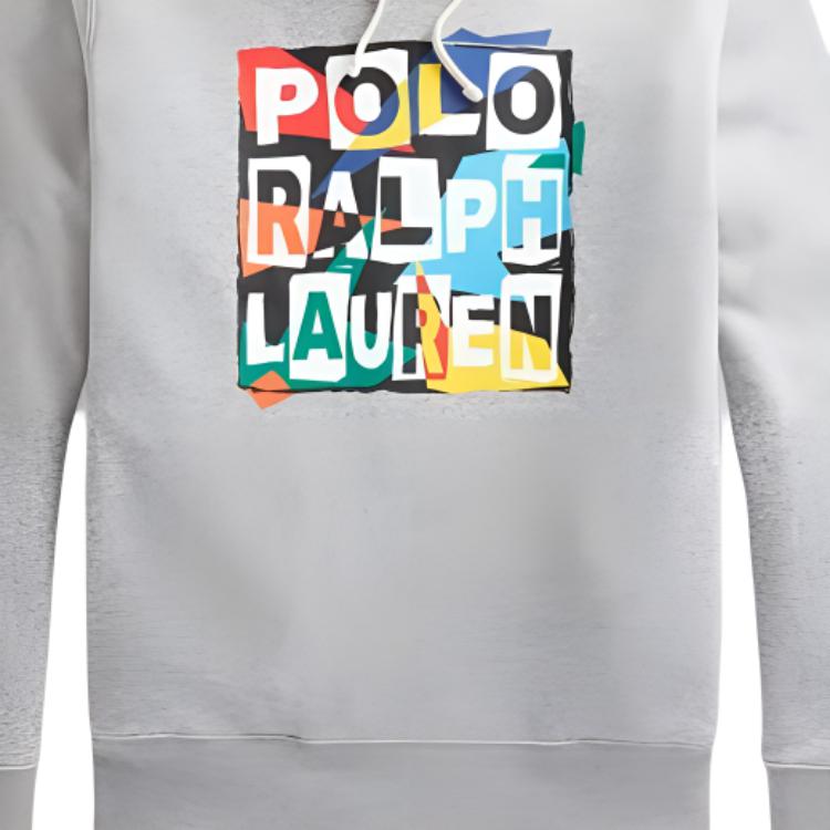 Polo Ralph Lauren Ss22 Hooded Pony Logo Fleece Sweatshirt Unisex Sweatshirt Gray 710868912002