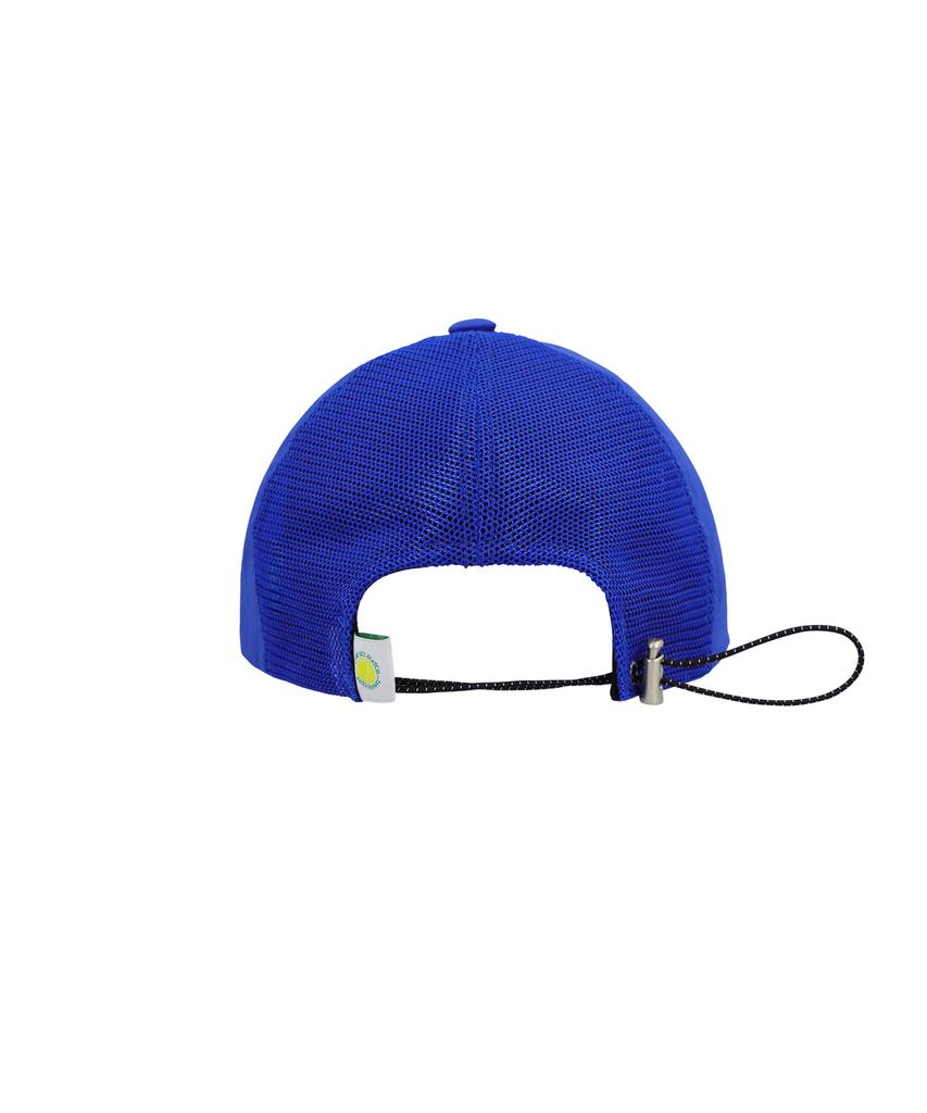 GAME SET MATCH Tennis Racket Embroidered Tennis Cap [Blue]
