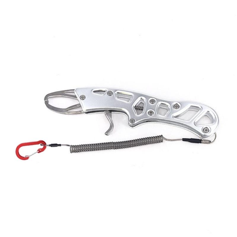 Fish Controllers Fish Tweezers Skidproof Fishing Lip Gripper Fish Lip Clamp Fish Clamp Fishing Flat Tweezers Tackle Tool