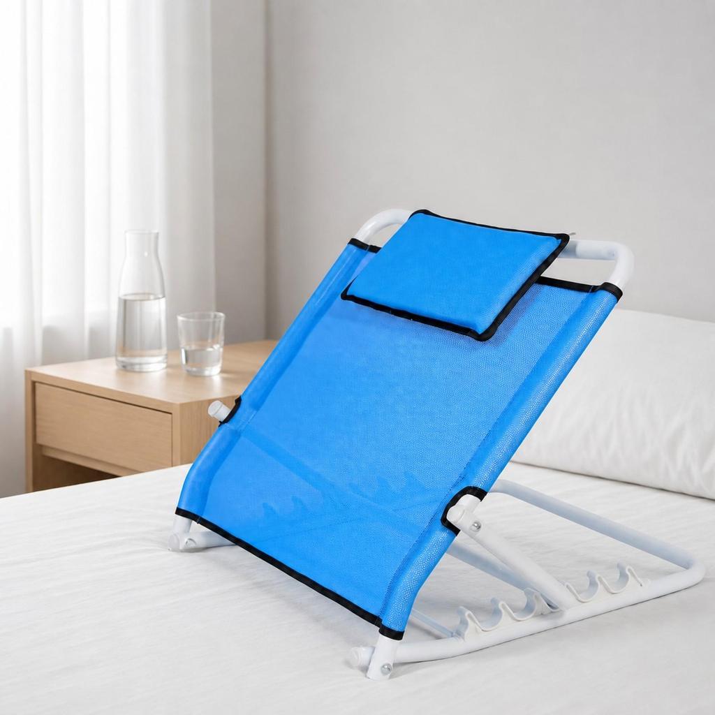 Bed Lounger Portable Folding Backrest Chair Comfortable for Bedroom Use
