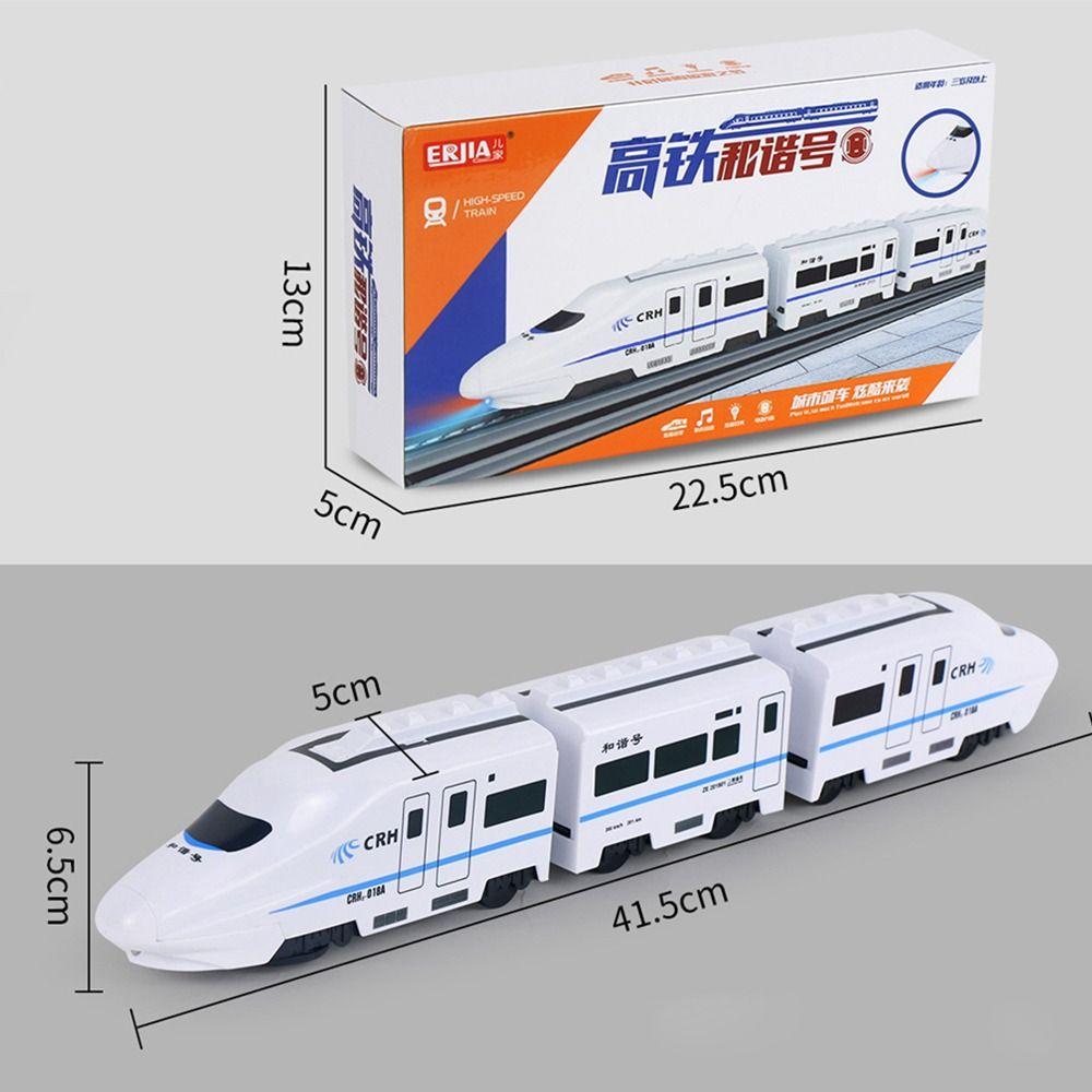 Electronic Components Simulation Harmony Rail-car High-speed Railway Train Toys  Educational Toy
