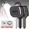 New 13cm Large Panel Shower Head Adjustable 3 Modes High Pressure Massage Shower Head Filter Element Bathroom Accessories Tools