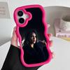 Fashion Eiza Gonzalez Wavy Edge TPU Mobile Phone Case for iPhone 17 16 15 14 13 12 11 Air Pro Max Plus Colorful Cover