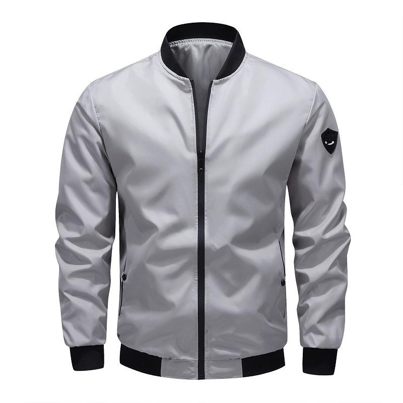 Herren Cross-Border Freizeitjacken - Einfarbig, Frühjahrs- und Herbstkollektion