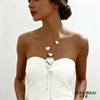 Internet Celebrity Fashion Collarbone Chain Love Fringed Necklace Jewelry