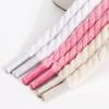 8MM Durable Cotton Shoelaces Replacement Laces for Shoes Round Thick Hemp Rope Shoe Laces Width 8MM Length 120CM Unisex