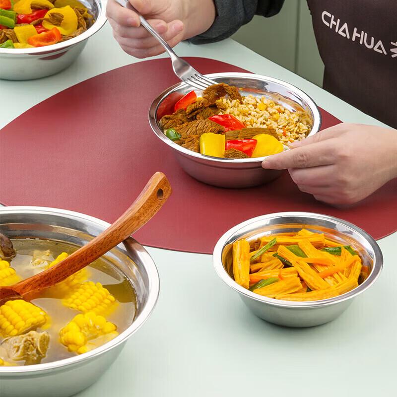CHAHUA 22cm Stainless Steel Multi-Purpose Bowl