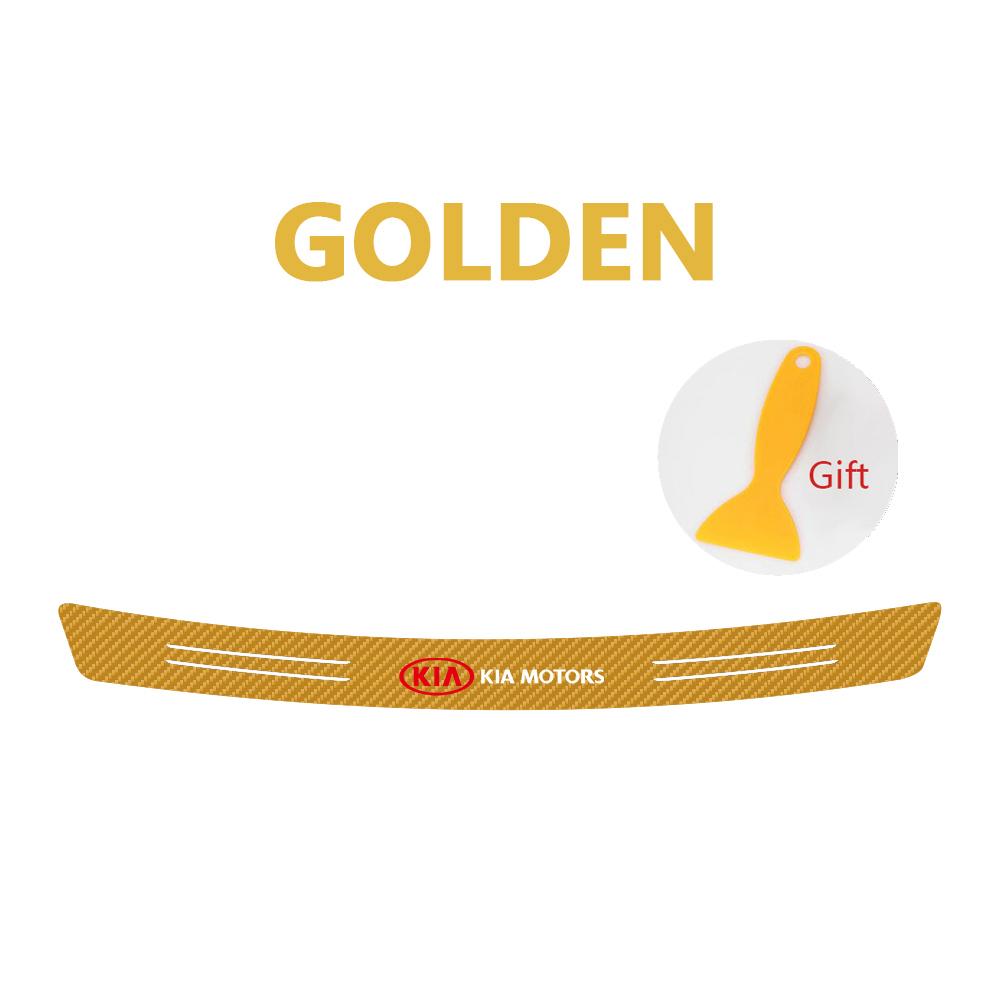 2026 Het Bilklistermärke Biltillbehör Bagagelucka Bakre Läpp Kolfiber Skyddsklistermärken för KIA Ceed Sportage Rio 3 Proceed K5 Sedona Fo