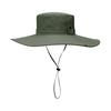 Bucket Hat Wide Brim UPF50+ Breathable Water Repellent with Adjustable Drawstring Sun Hat for Men Hiking Camping Beach OD Green 